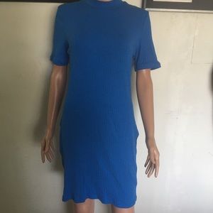 Blue bodycon SHEIN dress
